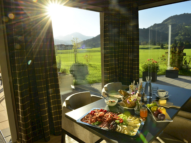 Summer Breakfast in the Fairhotel