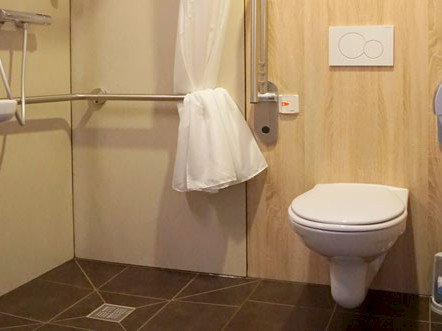Barrierefreie Zimmer